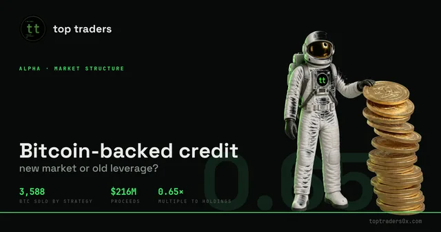 Bitcoin-backed credit: new market or old leverage?