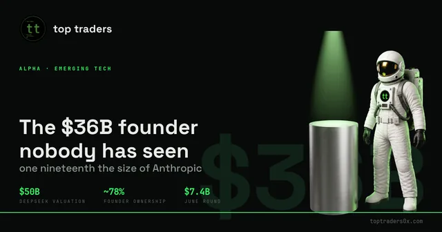 Who is the $36B AI founder nobody's ever seen?